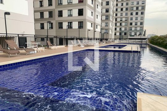 Área comum - Piscina de apartamento para alugar com 1 quarto, 35m² em Presidente Altino, Osasco