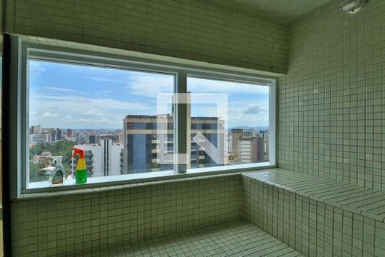 Área comum - Sauna de apartamento para alugar com 1 quarto, 40m² em Funcionários, Belo Horizonte
