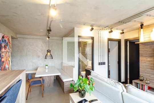 Sala de apartamento à venda com 2 quartos, 67m² em Vila Santa Catarina, São Paulo
