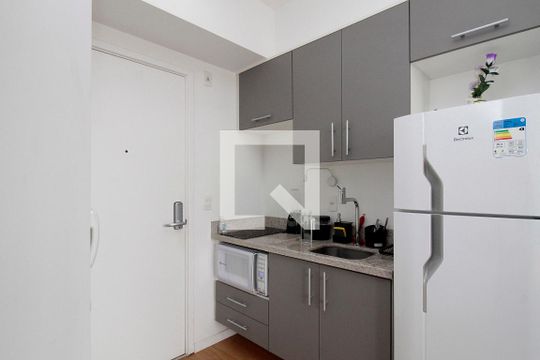 Cozinha de kitnet/studio à venda com 0 quarto, 23m² em Centro, São Paulo