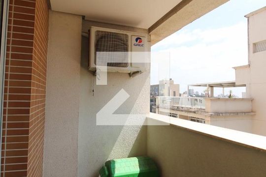 Sacada da Sala de kitnet/studio para alugar com 1 quarto, 50m² em Botafogo, Campinas