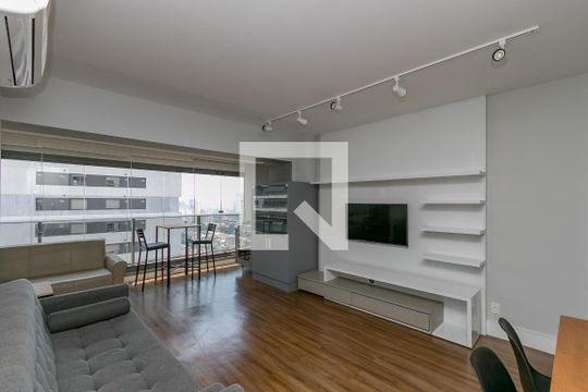 Apartamento para alugar com 1 quarto, 61m² em Brooklin Paulista, São Paulo