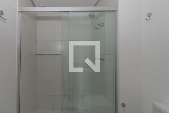 Banheiro da Suíte de apartamento para alugar com 1 quarto, 61m² em Brooklin Paulista, São Paulo