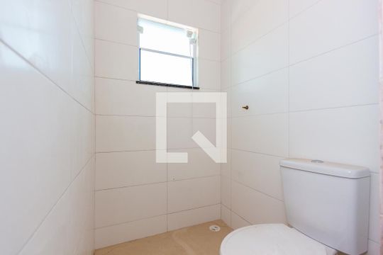 Banheiro de kitnet/studio à venda com 1 quarto, 27m² em Vila Canero, São Paulo