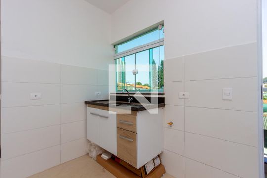 Cozinha de kitnet/studio à venda com 1 quarto, 27m² em Vila Canero, São Paulo