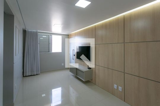 Sala de apartamento para alugar com 2 quartos, 54m² em Ana Lúcia, Sabará