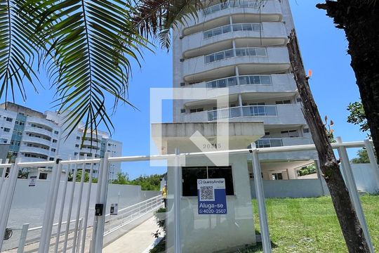Fachada  de apartamento para alugar com 1 quarto, 40m² em Vargem Pequena, Rio de Janeiro