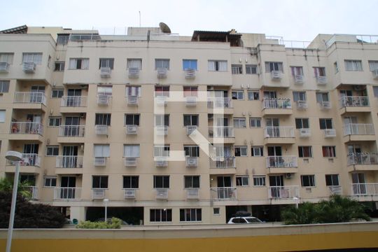 Fachada do bloco de apartamento à venda com 2 quartos, 110m² em Freguesia (jacarepaguá), Rio de Janeiro