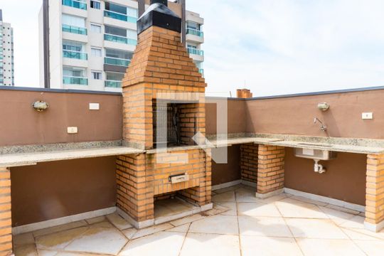 Área comum - Churrasqueira de apartamento à venda com 1 quarto, 40m² em Vila Mascote, São Paulo