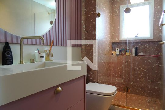 Banheiro da Suíte de apartamento à venda com 2 quartos, 210m² em Freguesia (jacarepaguá), Rio de Janeiro