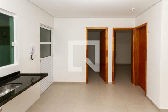 Sala e Cozinha de apartamento à venda com 2 quartos, 47m² em Chácara Mafalda, São Paulo