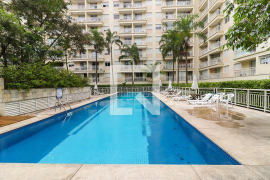 Área comum - Piscina de kitnet/studio para alugar com 1 quarto, 31m² em Jardim Ampliação, São Paulo