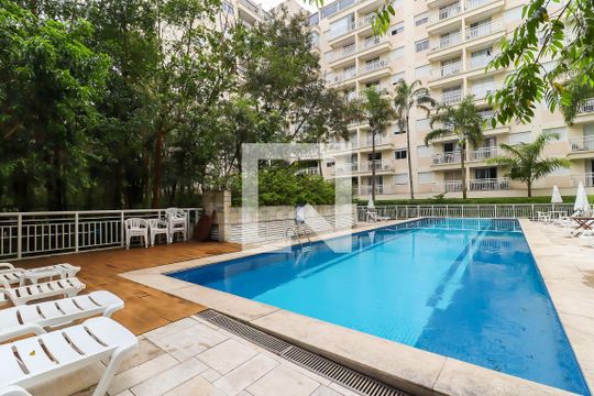 Área comum - Piscina de kitnet/studio para alugar com 1 quarto, 31m² em Jardim Ampliação, São Paulo