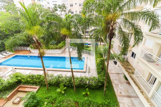 Vista da Varanda de kitnet/studio para alugar com 1 quarto, 31m² em Jardim Ampliação, São Paulo