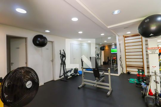 Área comum - Academia de kitnet/studio para alugar com 1 quarto, 31m² em Jardim Ampliação, São Paulo