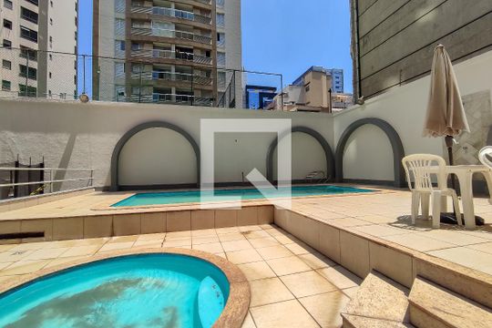 Área comum - Piscina de apartamento para alugar com 3 quartos, 95m² em Funcionários, Belo Horizonte