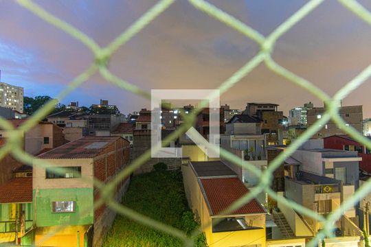 Vista da Sala de apartamento à venda com 2 quartos, 50m² em Parque São Vicente, Mauá