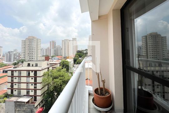 Varanda de apartamento à venda com 2 quartos, 73m² em Vila Pompéia, São Paulo