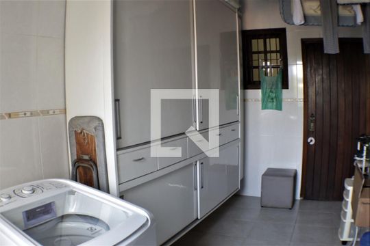 Área de Serviço de casa de condomínio à venda com 5 quartos, 420m² em Pechincha, Rio de Janeiro