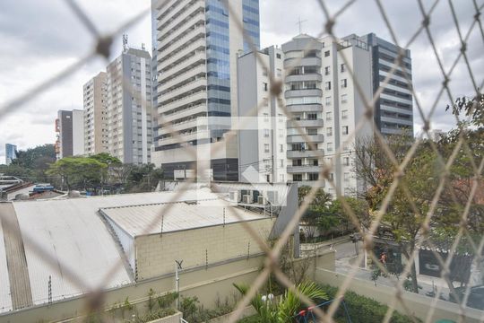 Vista  de apartamento à venda com 3 quartos, 126m² em Brooklin, São Paulo