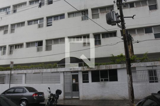 Fachada de kitnet/studio para alugar com 1 quarto, 15m² em Itararé, São Vicente
