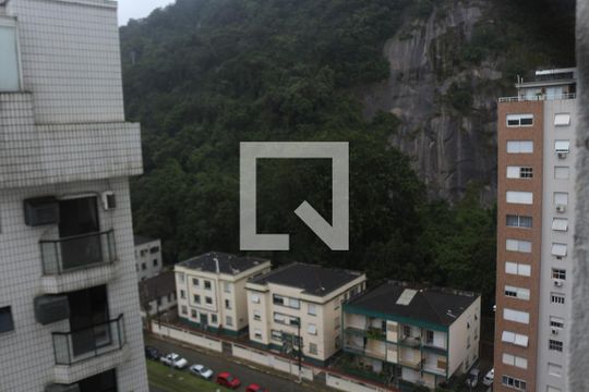 Vista de kitnet/studio para alugar com 1 quarto, 15m² em Itararé, São Vicente