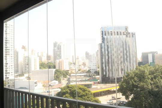 Varanda de kitnet/studio para alugar com 1 quarto, 28m² em Perdizes, São Paulo