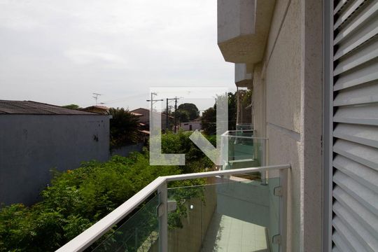 Varanda da Suíte de casa de condomínio à venda com 2 quartos, 63m² em Jardim Alto Pedroso, São Paulo