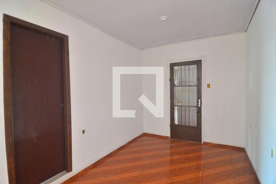 Dormitório e cozinha de kitnet/studio para alugar com 1 quarto, 24m² em Harmonia, Canoas
