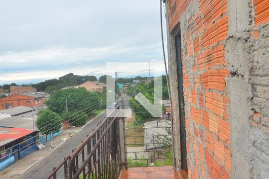 Sacada de kitnet/studio para alugar com 1 quarto, 24m² em Harmonia, Canoas