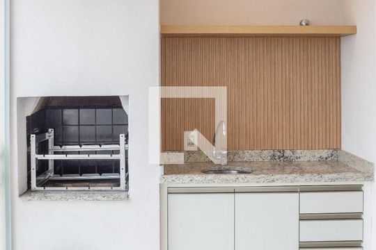 Varanda Gourmet de apartamento para alugar com 1 quarto, 65m² em Barra Funda, São Paulo