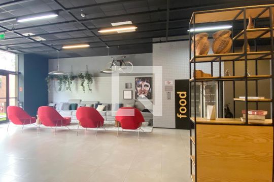Hall social de kitnet/studio à venda com 1 quarto, 28m² em Alphaville Industrial, Barueri