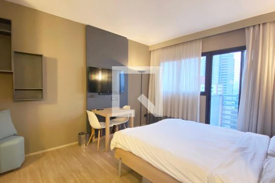 Sala/Quarto de kitnet/studio à venda com 1 quarto, 28m² em Alphaville Industrial, Barueri