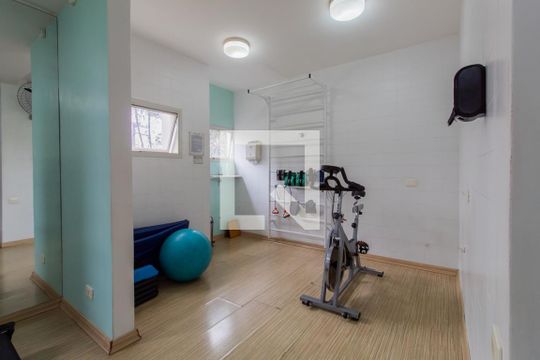 Área comum - Academia de apartamento para alugar com 4 quartos, 185m² em Vila Andrade, São Paulo