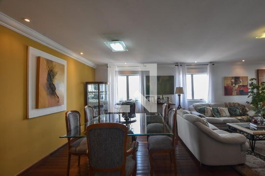 Sala de Jantar  de apartamento à venda com 4 quartos, 344m² em Brooklin Paulista, São Paulo