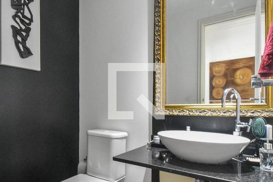 Lavabo de apartamento à venda com 4 quartos, 344m² em Brooklin Paulista, São Paulo