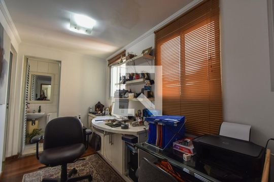 Home Office  de apartamento à venda com 4 quartos, 344m² em Brooklin Paulista, São Paulo
