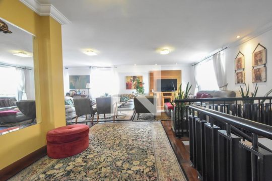Sala Principal de apartamento à venda com 4 quartos, 344m² em Brooklin Paulista, São Paulo