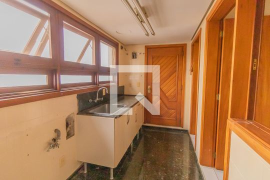 Area de serviço de apartamento à venda com 4 quartos, 200m² em Centro, São Leopoldo