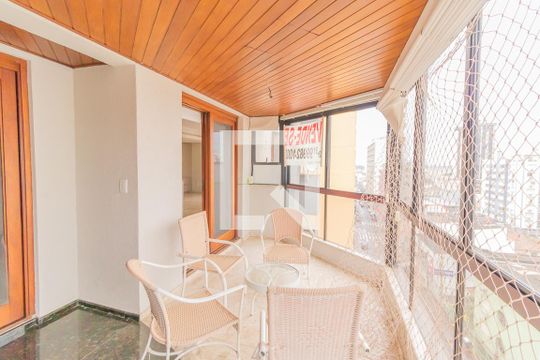 Sacada da sala de apartamento à venda com 4 quartos, 200m² em Centro, São Leopoldo