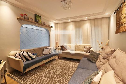 Sala de casa à venda com 3 quartos, 283m² em Campestre, Santo André