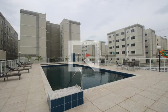 Área comum - Piscina de apartamento para alugar com 2 quartos, 48m² em Vila Lage, São Gonçalo