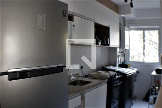 Cozinha de apartamento à venda com 3 quartos, 67m² em Pechincha, Rio de Janeiro