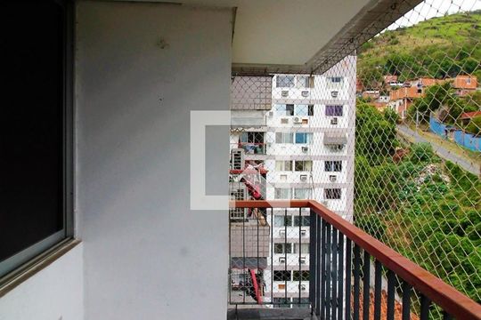 Varanda da Sala de apartamento para alugar com 2 quartos, 70m² em Engenho Novo, Rio de Janeiro