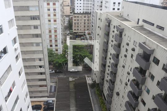 Vista de apartamento para alugar com 2 quartos, 100m² em Itararé, São Vicente