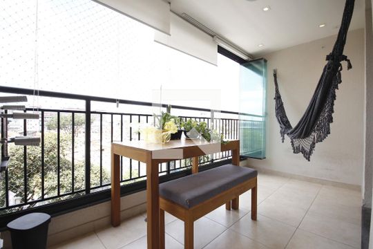 Varanda de apartamento para alugar com 2 quartos, 59m² em Cambuci, São Paulo