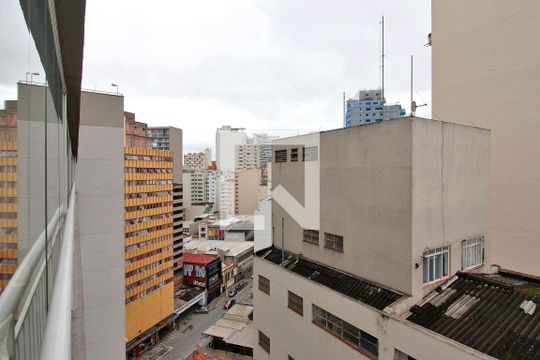 Vista de apartamento para alugar com 1 quarto, 35m² em República, São Paulo