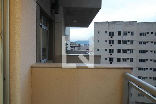 Varanda da Sala de apartamento à venda com 2 quartos, 68m² em Todos Os Santos, Rio de Janeiro