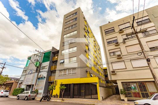 Fachada do Prédio de kitnet/studio à venda com 1 quarto, 30m² em Centro, Novo Hamburgo