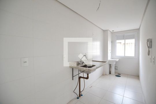 Cozinha de apartamento para alugar com 2 quartos, 64m² em Santana, Porto Alegre